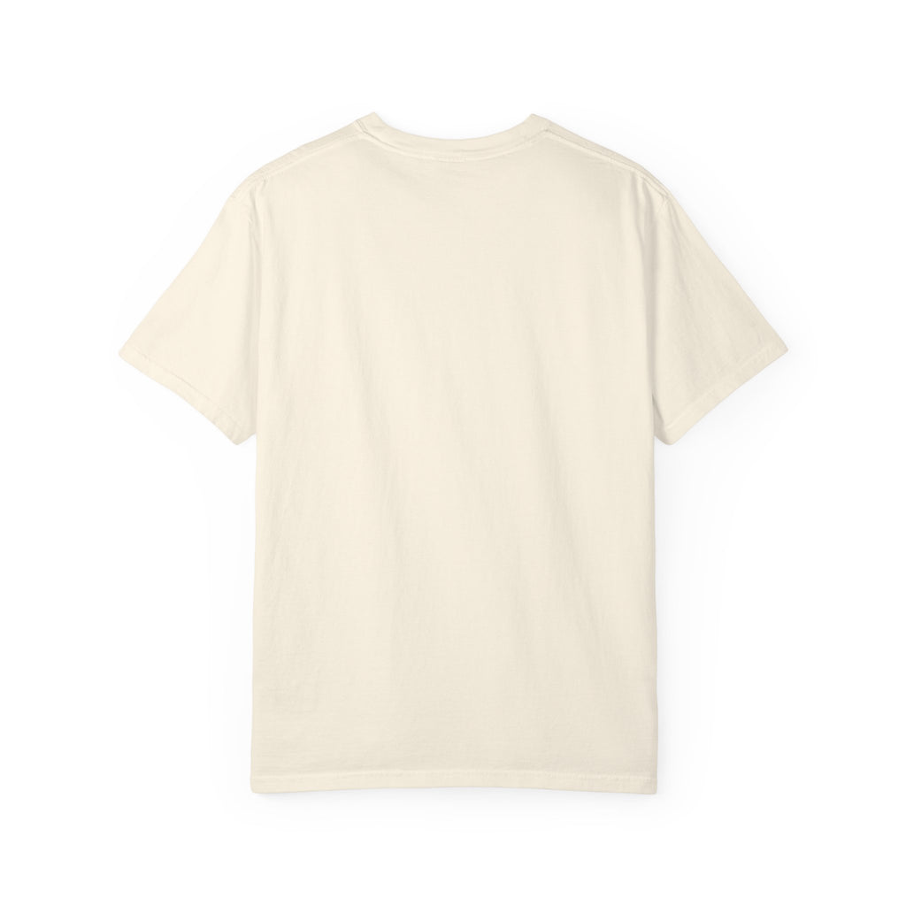 Graphic T-Shirt — Casual Streetwear Man with Dog Illustration