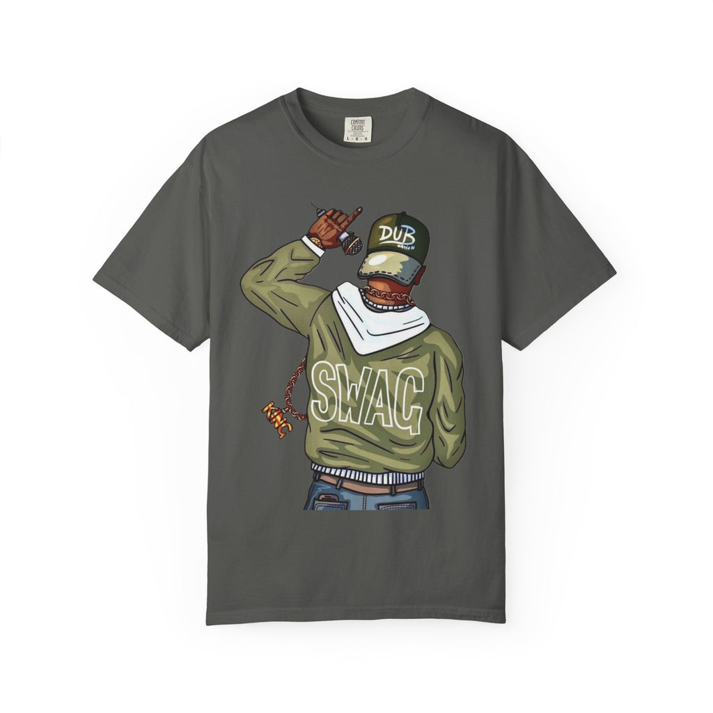 SWAG Graphic T-Shirt — Urban Streetwear Tee with 'DUB' Cap Illustration